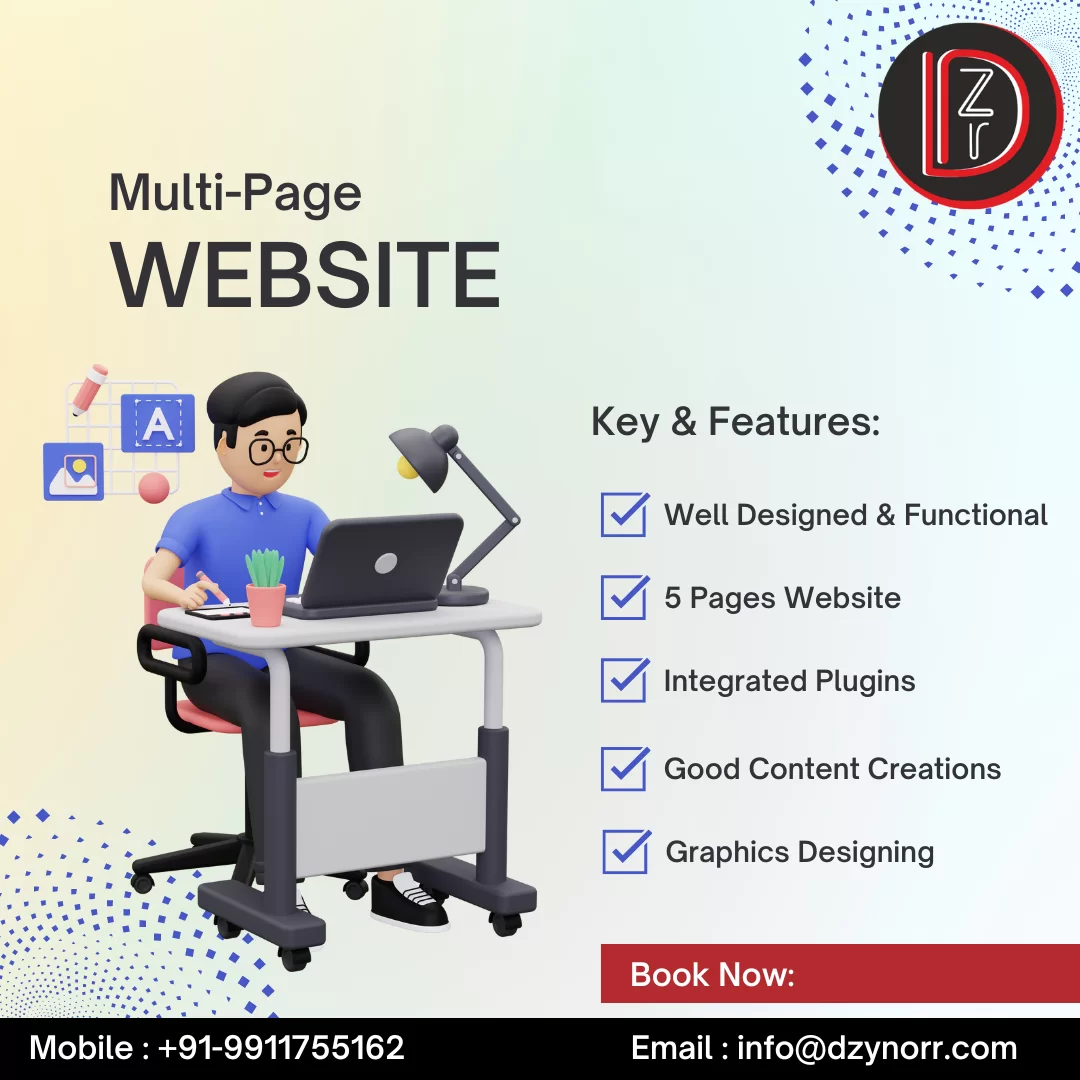 Multipage Detailed Website 1 Multi-Page Website